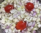 A picture of step 1 of Pav Bhaji.