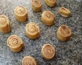 A picture of step 5 of Cinnamon coconut rolls.