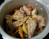 বাঙালি স্টাইল সবজি -মুরগির স্ট‍্যু      (Bangali style Sobji-murgir stew recipe in bengali) রেসিপির ধাপ 3 ছবি