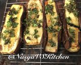 Foto langkah ke 3 dari resep LEMON GRILLED EGGPLANT STEAKS (Steik Terung Lemon).