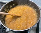 Une image de l'étape 8 de Compote de pommes Pink Gold à la vanille et orange.