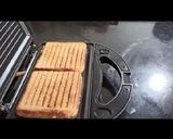 A picture of step 3 of Paneer cheese grilled sandwich.