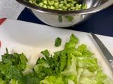 Warm Salad Green Goddess