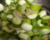 हरी भरी तोरी की सब्जी(Hari hari b hari tori ki sabzi recipee in hiindi) रेसिपी चरण 1 फोटो