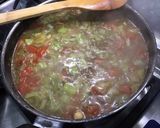 Une image de l'étape 17 de Soupe au bœuf, céleri, tomates et pois chiches.