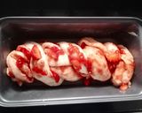 A picture of step 4 of Strawberry Babka Bread with Cream Cheese Frosting.