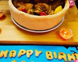 A picture of step 20 of Chicken stew in edible pot.