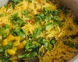 A picture of step 4 of Veggie pulav...!!! Easy recipe 👍😍.