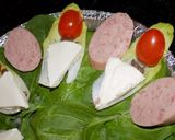 Foto del paso 8 de la receta: Endivias con salchicha alemana y  triangulitos de queso