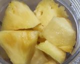 Foto langkah ke 2 dari resep Jus Nanas Funky.