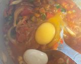 A picture of step 1 of Veggie eggy sauce🍽.