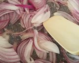 عکس مرحله 2 از دستور غذای نونی با میگو🍤🍤🍤