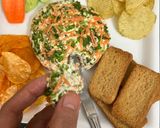A picture of step 4 of High Protein Veggie Cheese 🧀 Spread.