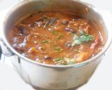A picture of step 4 of Colorful masoor dhal multi veg koottu.