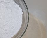 A picture of step 2 of Basbousa.
