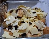 Foto langkah ke 2 dari resep Puding Roti Tawar.