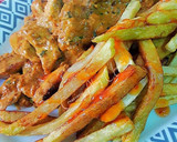 Foto del paso 17 de la receta: Tiras de Pechuga de pollo tandoori masala powder y curry verde