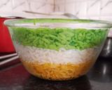 তেরঙ্গা পোলাও (Tricolour polao recipe in Bengali) রেসিপি ধাপ - 7 ছবি