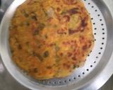 A picture of step 6 of Methi Aloo Paratha and Beetroot Raita.