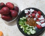 Foto langkah ke 6 dari resep Sambal rujak buah kacang mete.