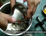 A picture of step 3 of CHERUPAYAR THORAN(sprouts delight).
