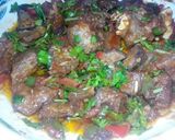 A picture of step 4 of Dried meat stew.