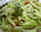 Foto langkah ke 6 dari resep Tumis labu siam.