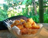 Foto langkah ke 4 dari resep Caramel Bread Popcorn (pinggiran roti tawar).