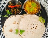A picture of step 4 of Barley flour Roti (jau ki Roti) 😋😋.