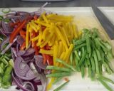 Foto del paso 2 de la receta: Fideos de arroz con vegetales al wok