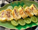 A picture of step 12 of Corn and Sausage Tamagoyaki.
