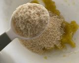 A picture of step 3 of Potato barfi (vegan).