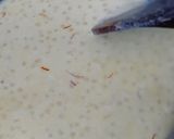 A picture of step 4 of Orange sabudana kheer.