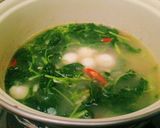 Foto langkah ke 4 dari resep Sayur Bayam Telor Puyuh.