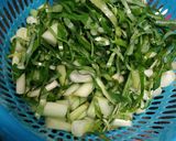 Foto langkah ke 1 dari resep Tumis Sayur lompong.