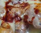A picture of step 8 of Kadhi Pakoda.