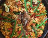 A picture of step 4 of Summer Vegetable Paella.