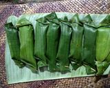 Foto langkah ke 4 dari resep Pepes pindang daun singkong.