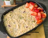 Gambar langkah 3 resipi Coconut Berries Banana Baked Oatmeal 🇲🇾.
