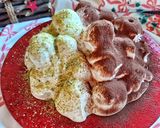 Foto del passaggio 6 della ricetta Profitterol al Pistacchio e Crema Bianca