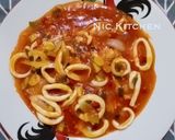 Foto langkah ke 8 dari resep Cumi Saos Padang NIC KITCHEN.
