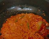 A picture of step 6 of Dal Makhani.