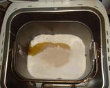Zöldfűszeres-sajtos buborékkenyér recept fázis 1 fotója