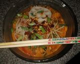 A picture of step 9 of Gochujang and coconut noodle soup (vegan).