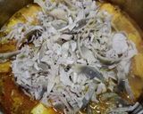 Foto langkah ke 3 dari resep Gulai Jantung Pisang dan Tahu.