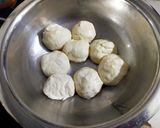 A picture of step 2 of Garlic Butter Naan With Yeast.