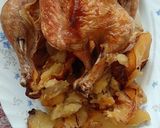 عکس مرحله 2 از دستور مرغ تو فر🐔