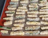 Une image de l'étape 3 de Frites de courgettes.
