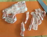 Foto del paso 1 de la receta: Secreto ibérico de papada con patatas y pimientos del padrón