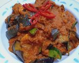 Foto langkah ke 5 dari resep Udang Terong Sambel Daun Jeruk.